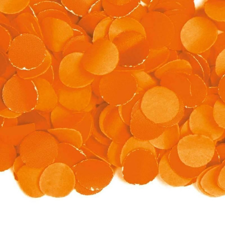 Oranje confetti zak van 1 kilo
