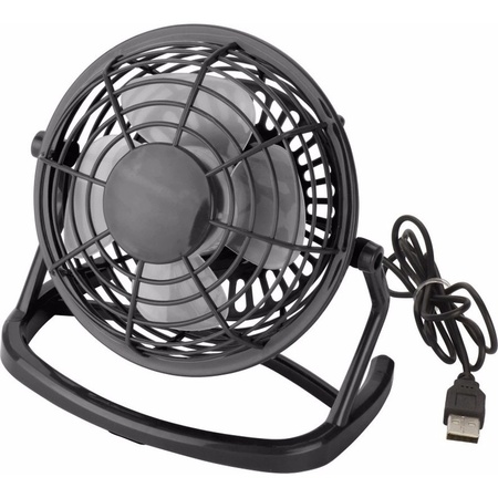 Black fan with USB connection