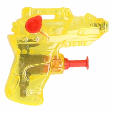 Small watergun yellow 7 cm