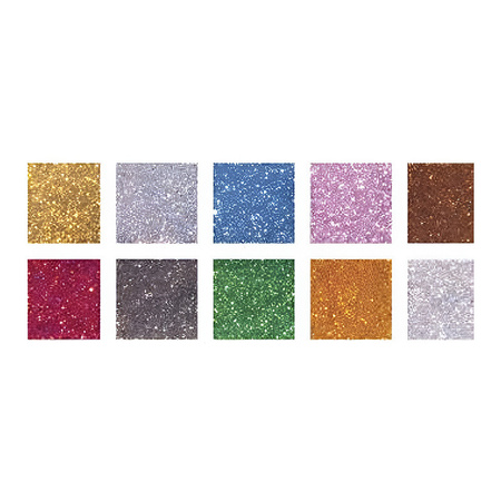 Glitter mozaiek steentjes in kleuren