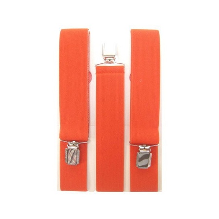Oranje verkleed bretels