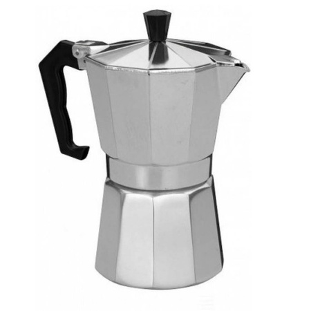 Aluminium moka/coffee maker for 6 espresso cups