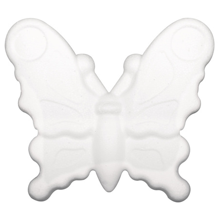 Piepschuimen vlinder 12,5 cm