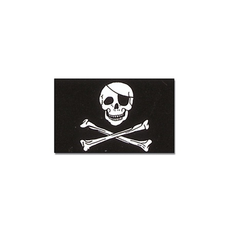 Piraten vlaggen 90 x 150 cm