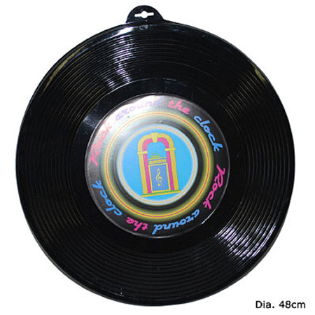 Plastic LP muziek gramofoon plaat 48 cm