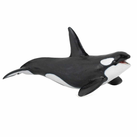 Plastic orka speeldiertje 18 cm