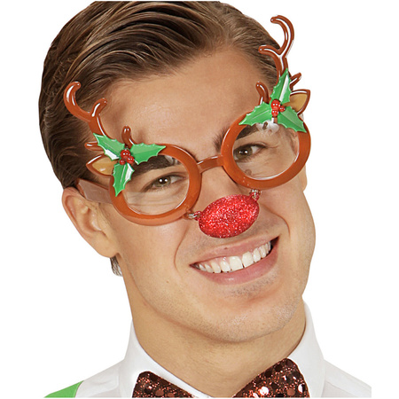 Rudolph rendier bril / feestbril
