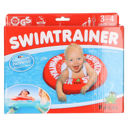 Red swim trainer for kids