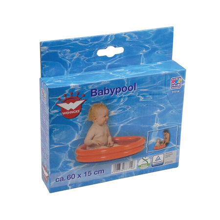 Klein opblaasbaar babybadje / baby zwembad 60 cm