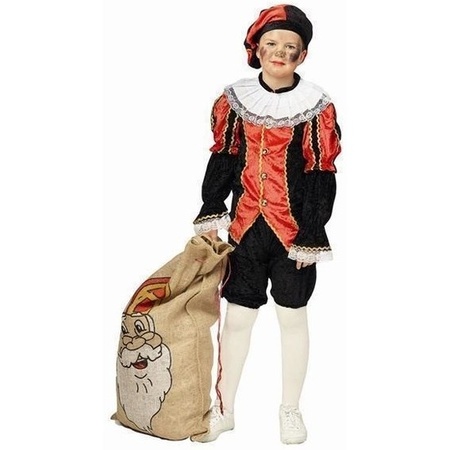 noedels Maak een bed ernstig Zwarte Piet pak rood/zwart kinderen bestellen? | Shoppartners.nl