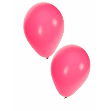 200x roze feest ballonnen