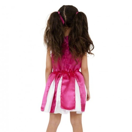 Roze cheerleader pakje voor meisjes