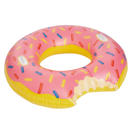 Grote opblaasbaar donut roze 104 cm bestellen?