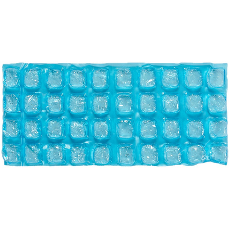 Set van 8x stuks herbruikbare flexibele koelelementen/icepacks 13 x 9 x 20 cm