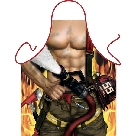 Keukenschort Brandweerman