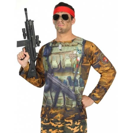 Soldier dress up shirt for men