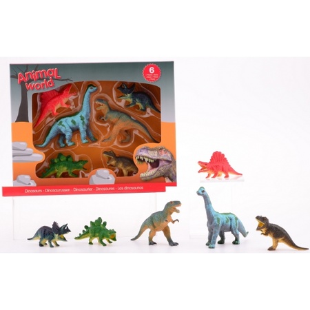 Plastic dinosaurs