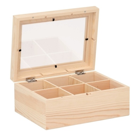 Create theabox wooden box 22 cm 