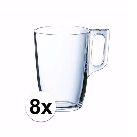 Tea glasses/cups 8 pieces 320 ml