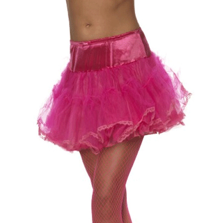 Tulle petticoat in pink