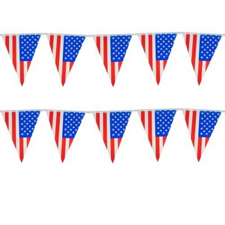 USA thema vlaggenlijnen 10 meter