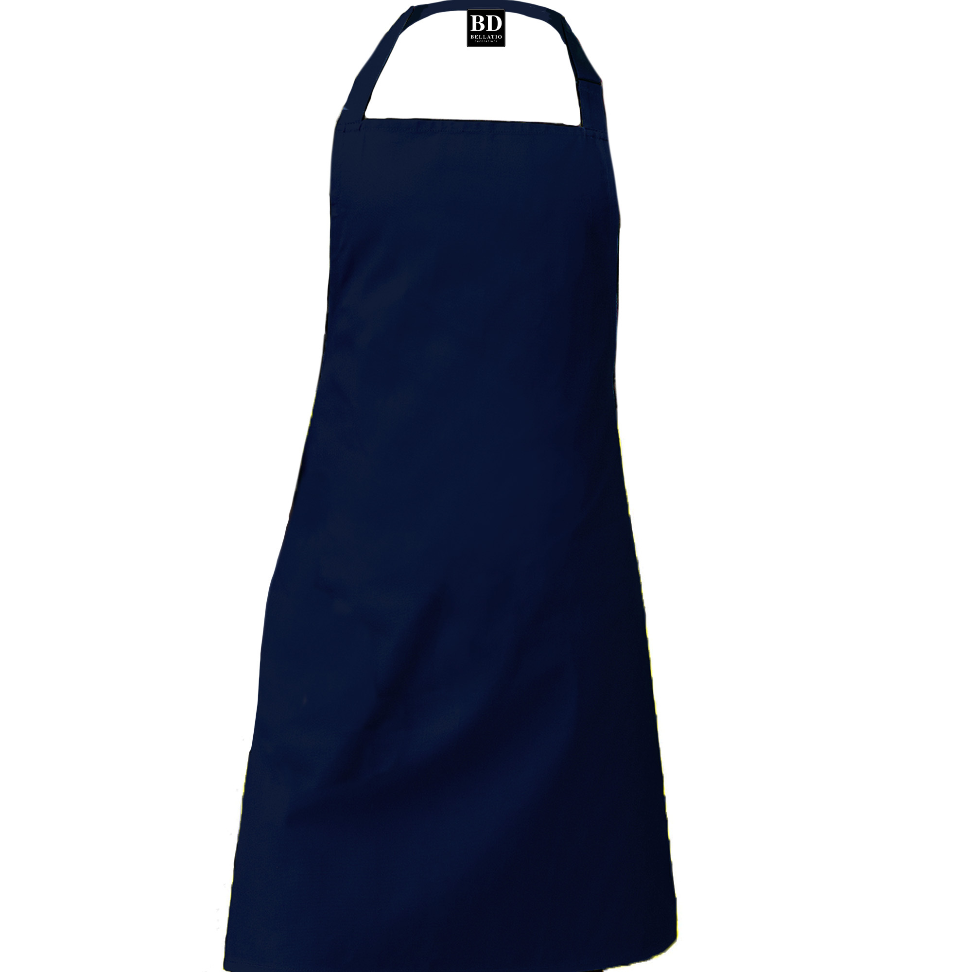 BBQ schort Chef kok navy blauw voor dames